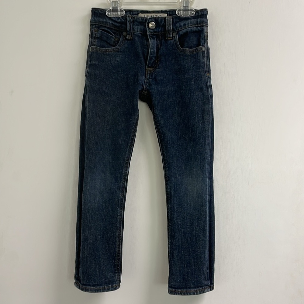 Billabong Blue Slim Leg Cut Jeans (Boys Size 5)